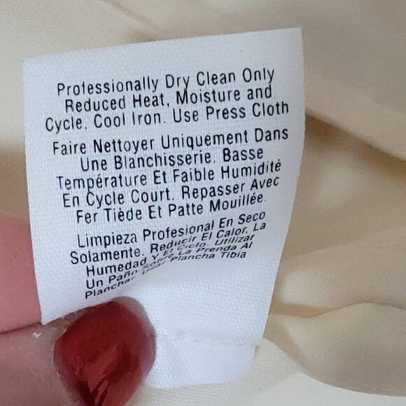 Donna Karan Signature Zip front Silk blend Jacket Size M - Picture 7 of 9